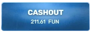 Botones Cash Out y Build en la ronda Tower Rush